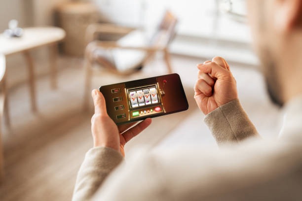 Casino Hold'em gameplay on mobile phone
